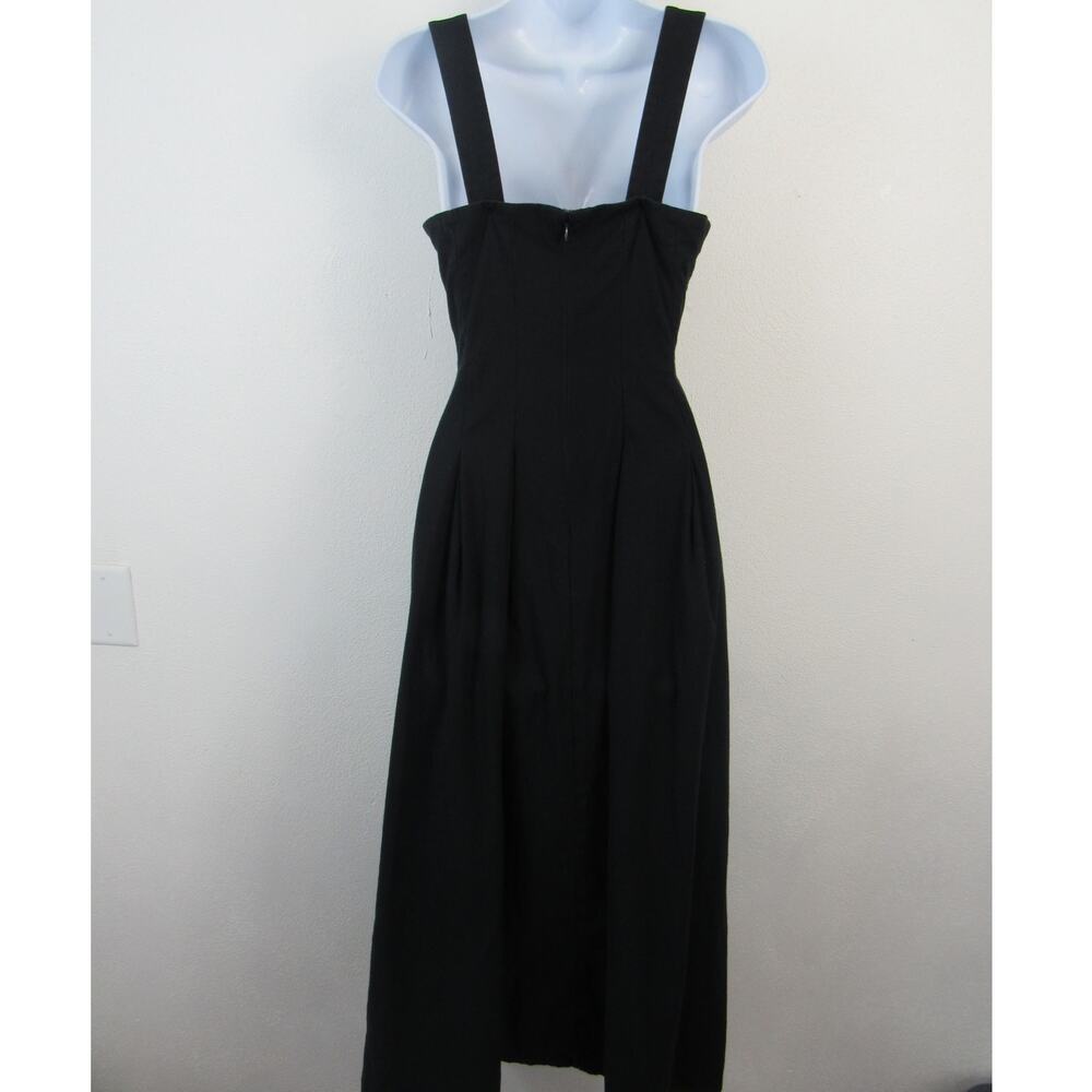 Reformation Mika Dress Black 2 - Picture 6 of 10